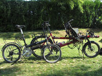 Hase Pino and Bike Friday